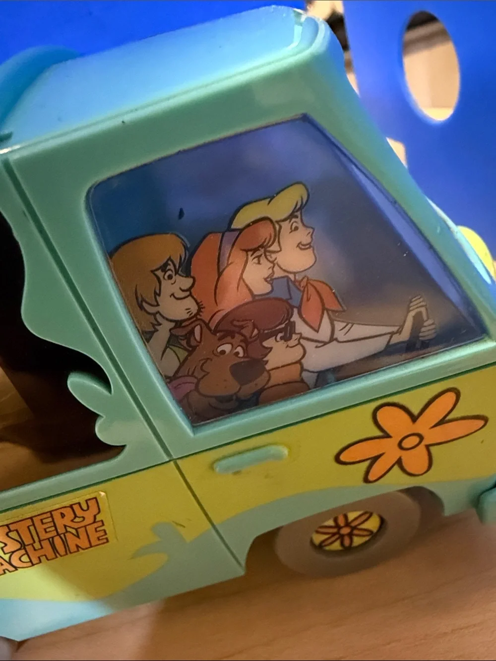 Rare Vintage 99 Westclox Scooby-Doo Mystery Machine alarm clock.Everything works